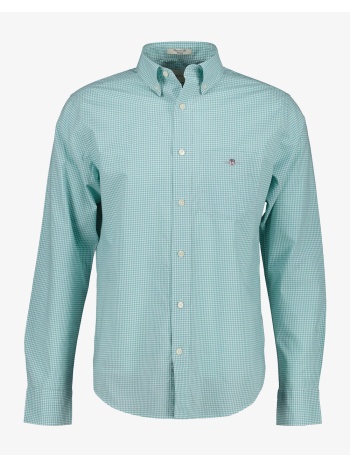gant υποκαμισο μμ reg classic poplin gingham shirt