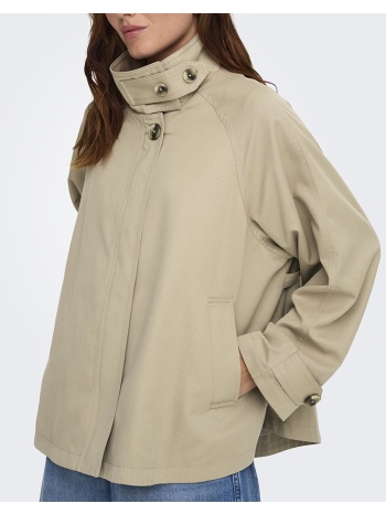 only onlnana life cape jacket cc otw 15361452-silver mink