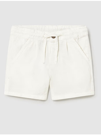 mayoral βερμουδα λινη relaxed 01220-071 cream