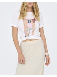 only onlceline reg s/s top jrs 15368908-bright whitelook offwhite