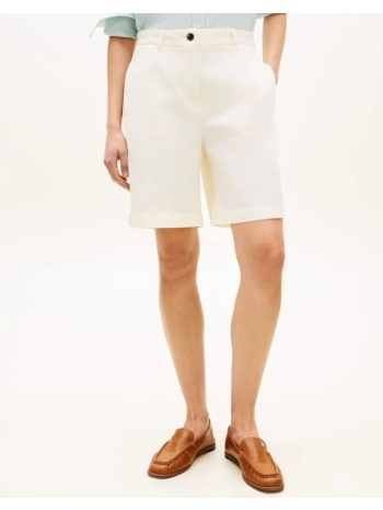 tommy hilfiger co gmd blend chino short ww0ww49648-aef cream
