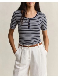 gant μπλουζα slim ribbed ...