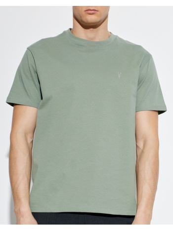 all saints dexter ss crew m005jd-spring green lightgreen