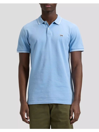lee pique polo 112376471-halogen skyblue