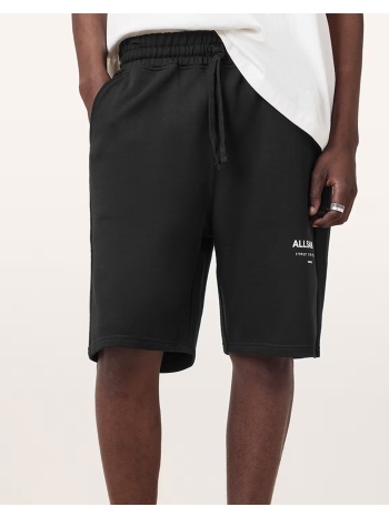 all saints undrgrnd sweatshort m002tc-jet black jetblack