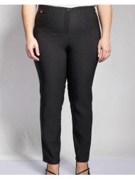 parabita κρεπ παντελόνι slim fit 012610200319-002 black