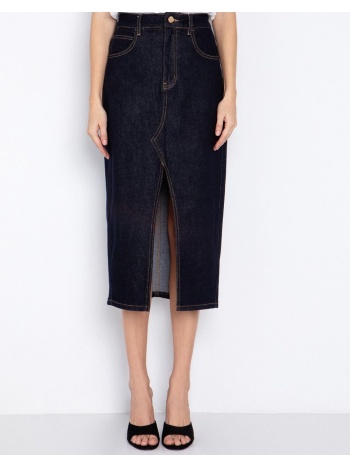 toi&moi τζιν φουστα 10-3987-126-1014 denimdarkblue