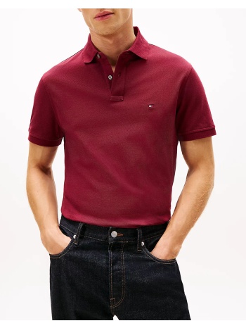 tommy hilfiger 1985 regular polo mw0mw17770-vlp bordeux