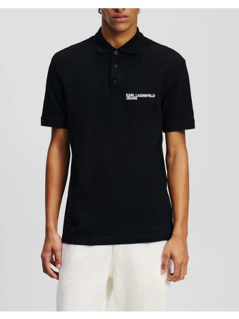karl lagerfeld jeans klj regular pique polo a2m17094-999