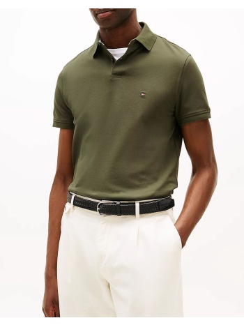 tommy hilfiger 1985 regular polo mw0mw17770-rbn olive