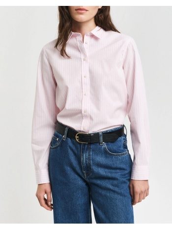gant υποκαμισο μμ reg poplin striped shirt 3gw4300214-662