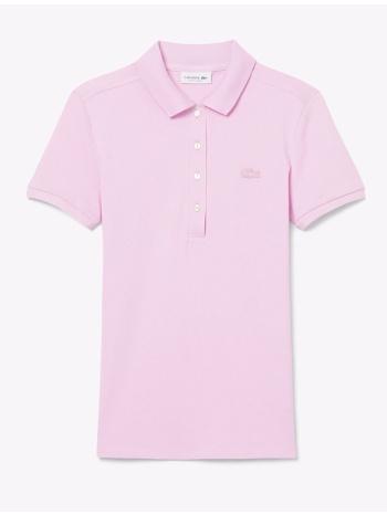 lacoste μπλουζα κμ polo ss 3pf5462-z4h lightpink