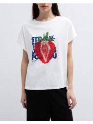 toi&moi μπλουζα 80-6783-126-1002 offwhite