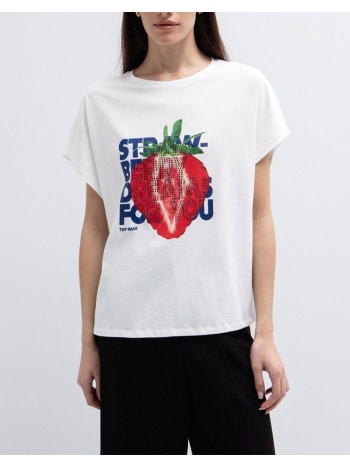 toi&moi μπλουζα 80-6783-126-1002 offwhite