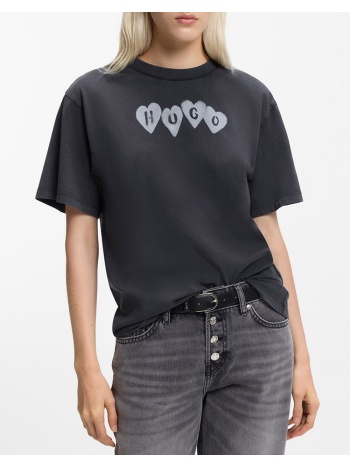 hugo vintage tee_22 10279054 01 50561164-002 jetblack