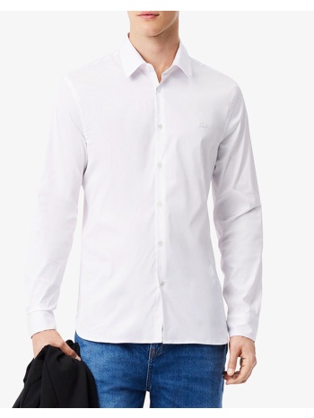 lacoste υποκαμισο μμ shirt ls 3ch5253-001 white