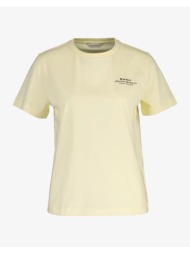gant μπλουζα κμ reg graphic print ss t-shirt 3gw4201487-713 yellow