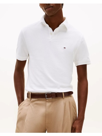 tommy hilfiger 1985 regular polo mw0mw17770-ybr white