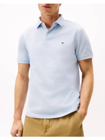 tommy hilfiger 1985 regular polo mw0mw17770-c1o skyblue