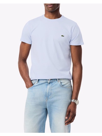 lacoste μπλουζα κμ tee-shirt 3th6709-j2g lightblue