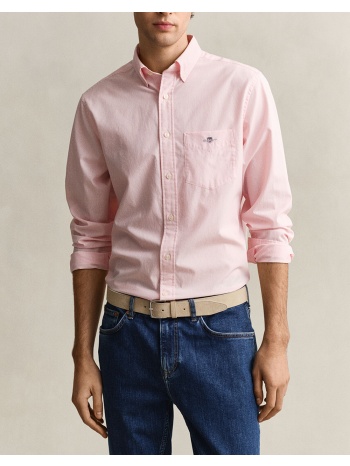 gant υποκαμισο μμ reg poplin banker shirt 3g3000140-666