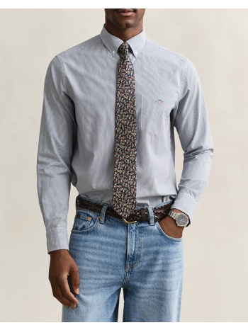 gant υποκαμισο μμ reg poplin banker shirt 3g3000140-423