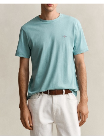 gant μπλουζα κμ reg shield ss t-shirt 3g2003184-323 mixed