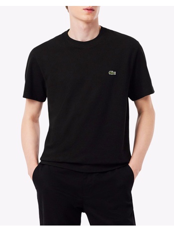 lacoste μπλουζα κμ tee-shirt ss 3th0629-031 black
