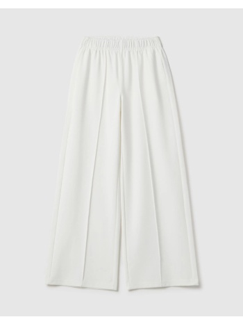 ovs jogger wide leg 2566899-blanc de blanc offwhite