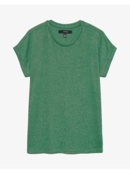 vero moda vmbrianna ss o-neck pullover boo rep 10291353-bosphoruswmisteltoemelange greensnake