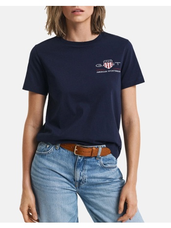 gant μπλουζα κμ reg archive shield ss t-shirt