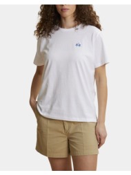 la martina μπλουζα t-shirt κμ woman t-shirt s/s 40/1 cotton 3lmwcr002-00001 white
