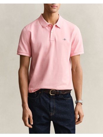 gant μπλουζα κμ reg shield ss pique polo 3g2210-1-671