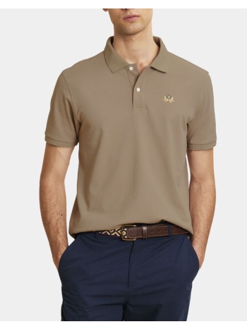 la martina μπλουζα πολο κμ man s/s polo piquet stretch