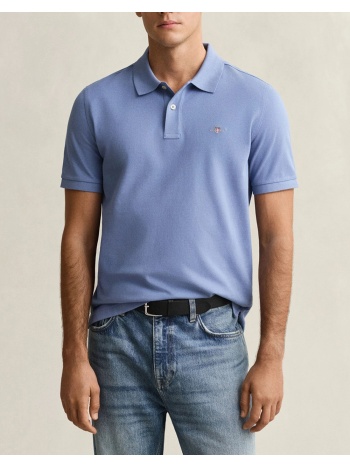 gant μπλουζα κμ reg shield ss pique polo 3g2210-1-430
