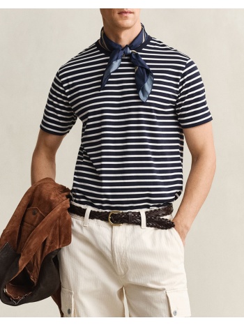 gant μπλουζα κμ pima stripe ss tshirt 3g2003412-433 darkblue