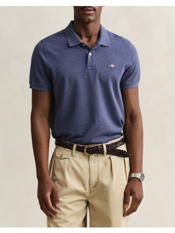 gant μπλουζα κμ reg shield ss pique polo 3g2210-1-902