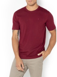 the bostonians μπλουζα essential t-shirt regular fit 3ts1241n-burgundy bordeux