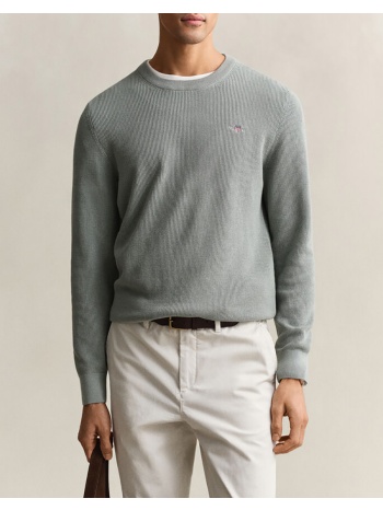 gant πουλοβερ μμ micro textured cotton c-neck 3g8030291-10