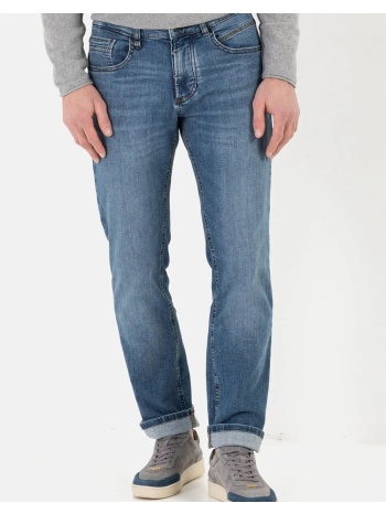 camel παντελόνι denim relaxed flexxxactive