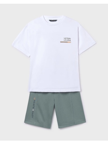 mayoral σετ μακο σταμπα πισω 06689-022 multi