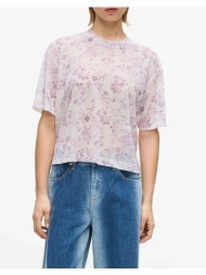 karl lagerfeld jeans klj mesh aop tee b2w17089-2mz mixed