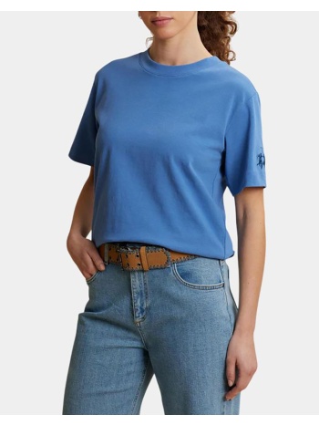 la martina μπλουζα t-shirt κμ woman t-shirt s/s crewneck