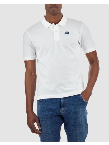 la martina μπλουζα polo κμ man polo s/s sleeve cotton piq