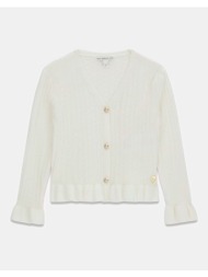 guess ls cardigan πλεκτο παιδικο girl k6rr03z4530-g011 white