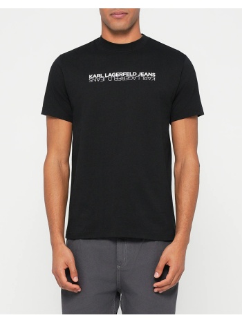 karl lagerfeld jeans klj slim ss reflection tee