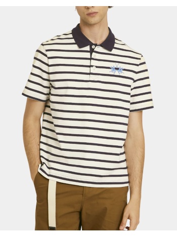 la martina μπλουζα πολο κμ man s/s polo striped cotton he
