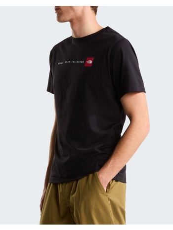 the north face m nse reg ss tee-graphi nf0a8guv-nfjk3 black