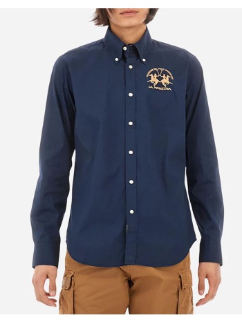 la martina πουκαμισο μμ man shirt l/s poplin