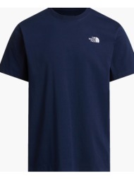the north face m evo sd reg ss tee nf0a8cz2-nf8k2 navyblue